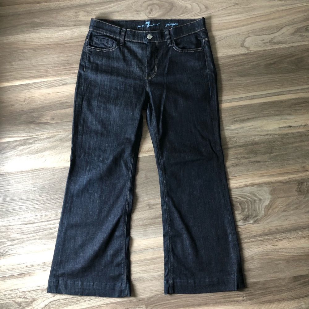 7 For All Mankind Ginger Wide Leg Flare Jeans 29